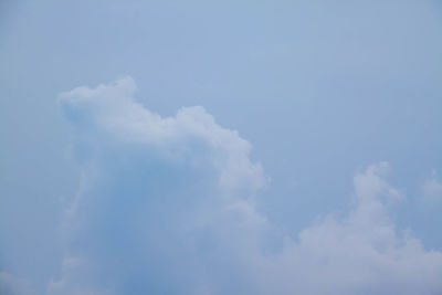 Low angle view of clouds in sky