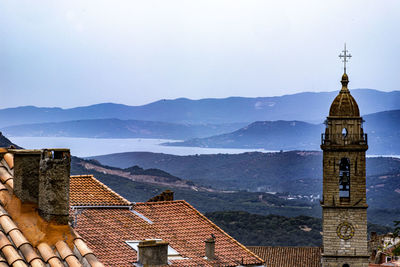 View of old building against sky