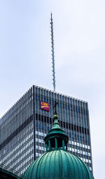 Low angle view of building against sky