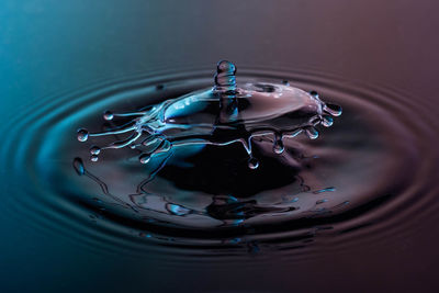 Close-up of water splashing