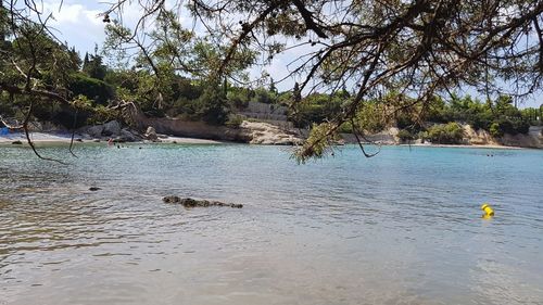 Scenic view of sea
