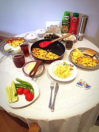 Close-up of food in plate