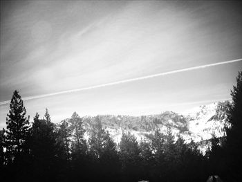 Scenic view of mountains