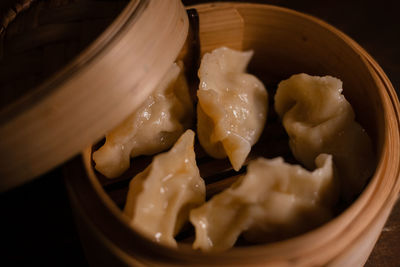 Close-up of dessert in plate