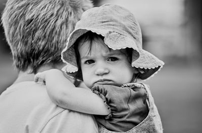 Portrait of boy looking at camera