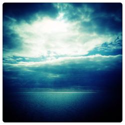 Scenic view of cloudy sky