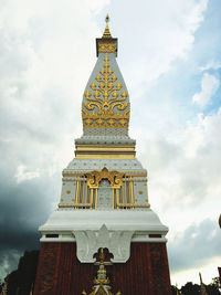 Phra that phanom, an archaeological site, is a place of reverence for thai buddhism.