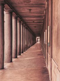 Corridor of building