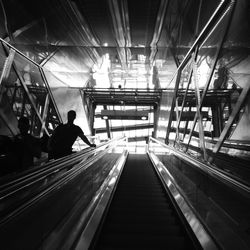 Railroad station platform