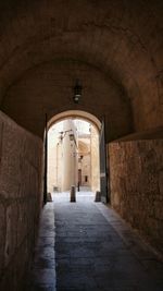 Corridor of building