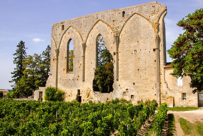 View of historical building against sky