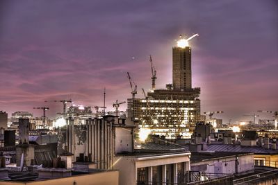 Skyscrapers in city