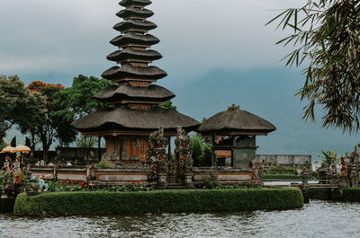 Scenic view of lake