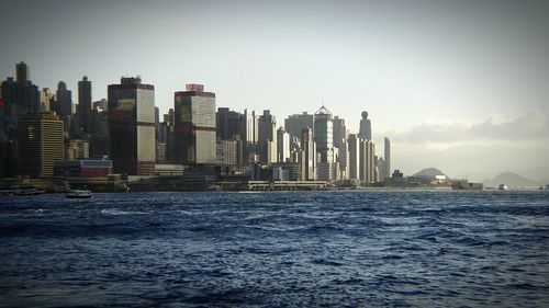 City skyline against sky