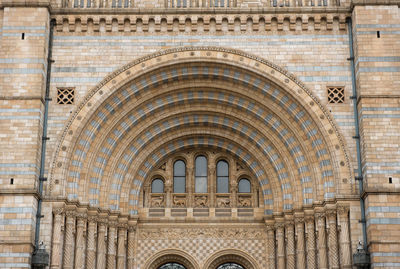 The natural history museum in london exhibits a vast range of specimens of nature history