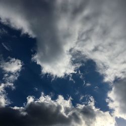 Low angle view of sky