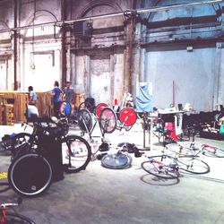 Cars parked in parking lot