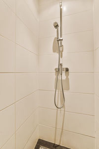 View of shower head on wall