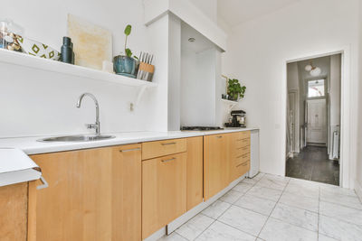 Interior of bathroom