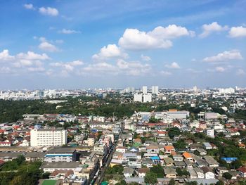 Cityscape against sky