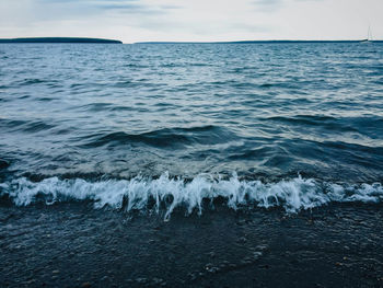 Scenic view of beach