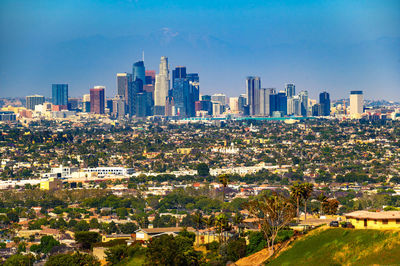 Cityscape against sky