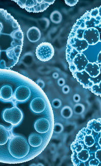 Full frame shot of viruses