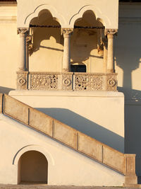 Low angle view of old building