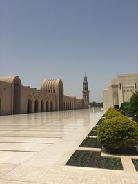 Historic building against clear sky