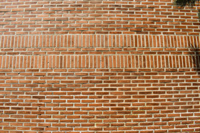 Full frame shot of brick wall