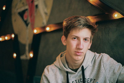 Portrait of a young man