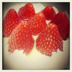 Close-up of strawberries