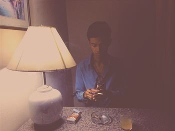 indoors