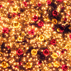 Close-up of firework display