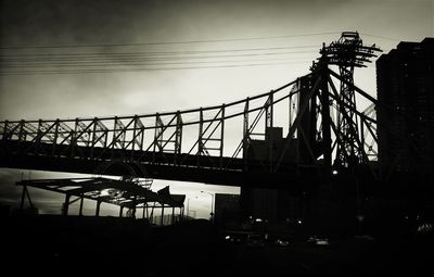 Low angle view of built structure against sky