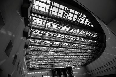 Low angle view of ceiling