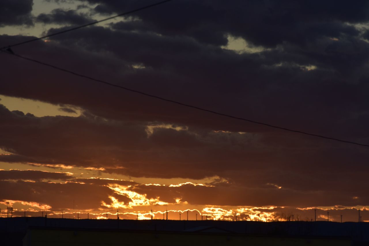 SCENIC VIEW OF SUNSET SKY