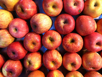 Full frame shot of apples