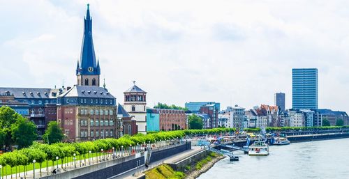 River with buildings in background