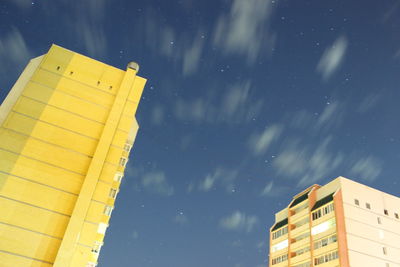 Low angle view of building against sky