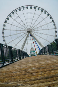 Ferris wheel against sky