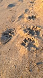 Full frame shot of sand