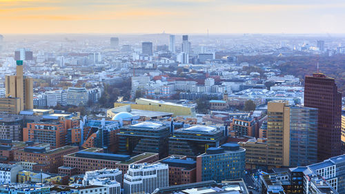 Cityscape against sky