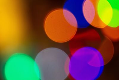 Full frame shot of illuminated lights
