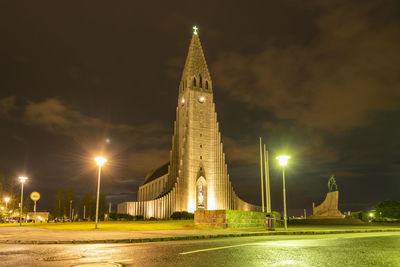 Hallgrímskirkja church, reykjavik