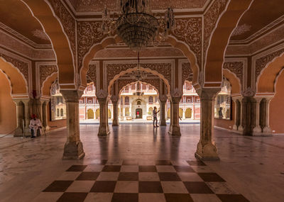 Interior of historical building