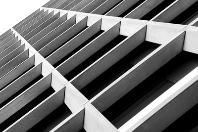 Low angle view of staircase in building