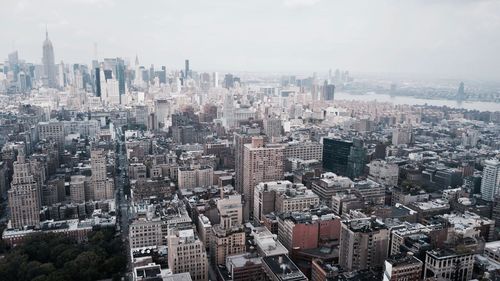 Aerial view of a city