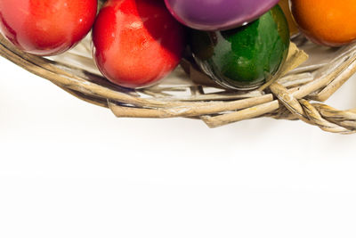 Close-up of vegetables on table