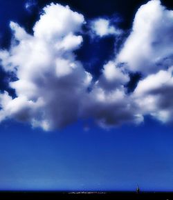 Scenic view of cloudy sky